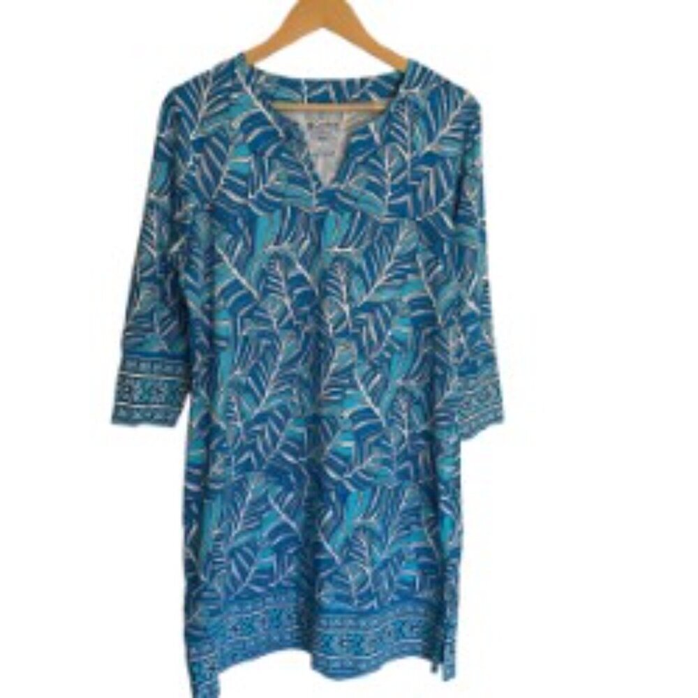 Coolibar Oceanside Tunic Dress Large